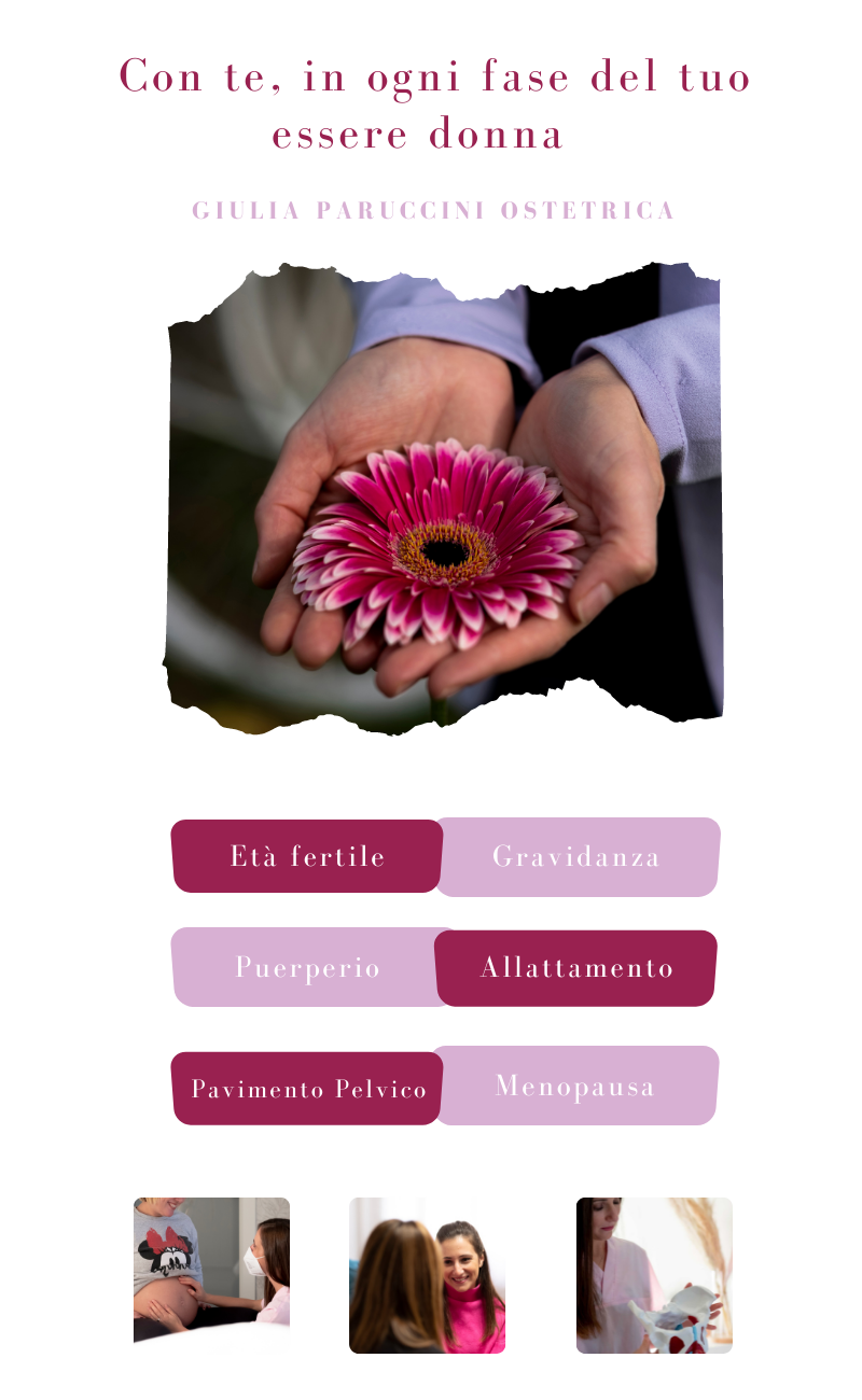 i servizi di giulia paruccini ostetrica mobile