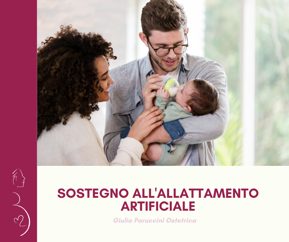 Sostegno allattamento artificiale Giulia Paruccini Ostetrica