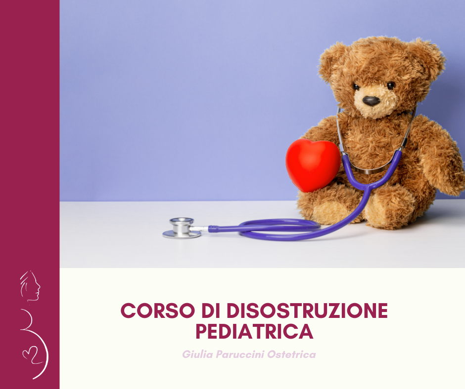 Corso di disostruzione pediatrica Giulia Paruccini ostetrica